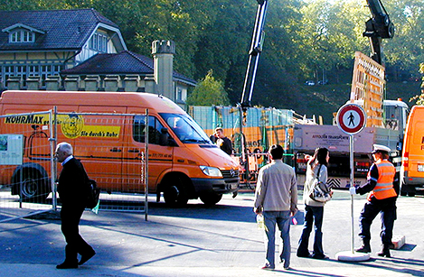 Inliner-Rohrsanierung – RohrMax saniert auch Abwasserrohre von traditionellen Orten wie dem Bärenpark Bern.