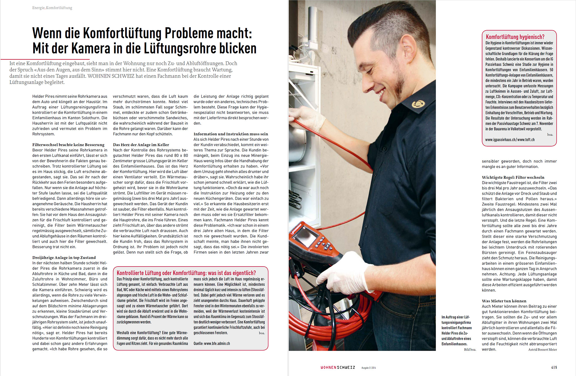 WOHNEN SCHWEIZ ist das Magazin des gemeinnützigen Wohnungsbaus.

In der Schwerpunkt-Ausgabe &laqu...